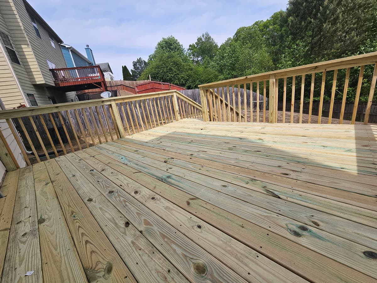 Outdoor Living Deck - decks project in Villa Rica, GA